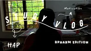 A productive day in my life | Study tips| Bpharm student |#bpharm #malayalam #studyvlog