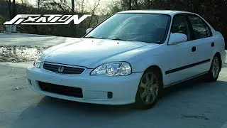 Install LED Head & Taillights on a EK Civic | Turning My Civic Into A Simple Clean Daily Ep.4