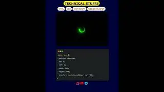 Green Worm Loader: Create a Smooth Animated Loader with HTML & CSS | #trendingshorts  #css3code