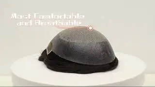 Silk Top Toupee Injected Thin Skin with French Lace front Hair Replacement Systems | Yiyohair