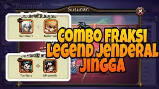 Samurai Era : Rise Of Empire | Combo Jenderal Jingga Fraksi Legend | Gameplay | Android