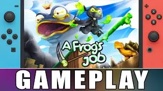 A Frog's Job - Nintendo Switch Gameplay