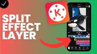 How to split an effect layer in Kinemaster?