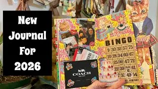 NEW Creative Journal for 2026 / Easy Junk Journal Layout, Tips , Supplies / Beginner Friendly