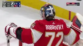Nikita Kucherov's sweet assist on Stamkos's goal vs Panthers in game 1 (21 apr 2024)