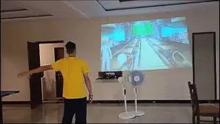 Bowling on X Box#Zostel Hotels #Pushkar #☝️🤗🥳👏👍
