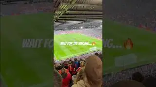 OLD TRAFFORD IN FULL VOICE 🔥 | NOW LET&rsquo;S BEAT FULHAM 🔴⚪