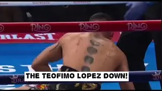 LOPEZ DOWN! SHAKUR STEVENSON VS TEOFIMO LOPEZ,WBO JUNIOR WELTERWEIGHT TITLE