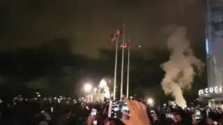 2017 new year countdown Vancouver Canada