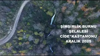 Kastamonu Cide'de Şimşirlik Burnu Şelalesi