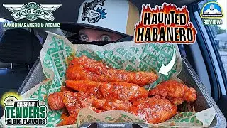 Обзор сигар Wingstop® Haunted Habanero! 😱🌶️🐔 | Они слишком горячие? | theendorsement