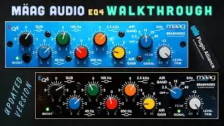 Mixing with the new updated version of M&auml;ag EQ4 || Usage & Sound - Walkthrough (no talking)
