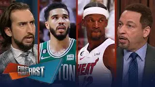 Celtics stave off elimination vs. Heat in Game 4: Tatum outduels Butler | NBA | FIRST THINGS FIRST
