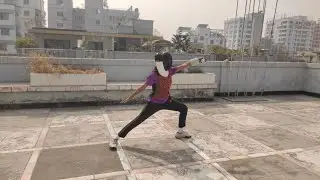 Fencing: Practice on the Rooftop (First Time)