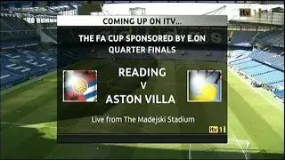Reading FC vs. Aston Villa FC | 7 March 2010 | The FA Cup Quarter Final