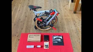 Live配信カスタム！  リンス さんのBROMPTON CHPT3 V4 にROTOR ALDHU カーボンをインストールしていくぅ！