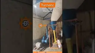 Turmeric Grinding Machine | Turmeric Powder Making | Turmeric Processing Machine | HBR Engineering