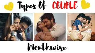 Types of COUPLE  😍 Monthwise ||so  cute||JANU_EDITZZ 2.0