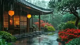 Rain and Boiling Tea Pot Sounds &ndash; Deep Sleep White Noise from a Quiet Zen Retreat