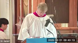 Sunday service, December 21, 2025