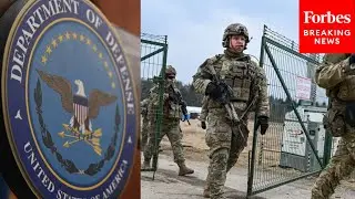 Pentagon Holds Press Briefing After US Military Bases Across Europe Enter Heightened State Of Alert
