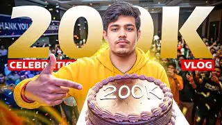 We Hit 200K! 🎉 @ritik09yt Grand Celebration Party Vlog | Dream Milestone Completed! 💥✨