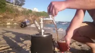 4l Mini Keg from iKegger at the Beach... Life goal achieved