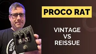 Vintage ProCo Rat vs Reissue ProCo Rat