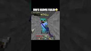 Harming potion trap fail 😭🙏 | #minecraft #minecraftshorts #minecraftmemes