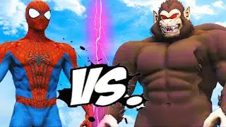 THE AMAZING SPIDER-MAN VS KING KONG (Oozaru Gohan)
