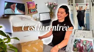 Vlog de rentr&eacute;e&nbsp;: unboxing collabs, crossfit et test covid