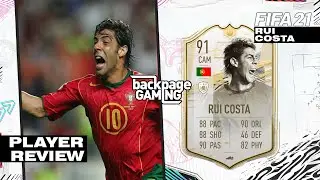 FIFA 21 | 91 MOMENTS RUI COSTA PLAYER REVIEW | Should you do the SBC?! | FIFA 21 Ultimate Team