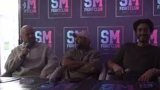 SM Fightclub Press Conference Callum Wells Vs Lawrence Rees
