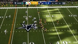 Madden NFL 21 - Dallas Cowboys vs Pittsburgh Steelers - Gameplay (PS4 HD) [1080p60FPS]
