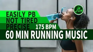 🧊Easily PB｜Not tired｜Precise 175 BPM｜60MIN Running Music｜#105｜柒零夜跑