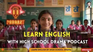 📚 Learn english by Indian high school drama podcast | Easy English Listening Story | English Podcast