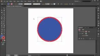 60 Second Illustrator Tutorial : Create a Double Stroke -HD-