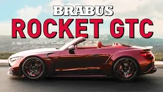 BRABUS ROCKET GTC DEEP RED &ndash; The Ultimate Hyper Gran Turismo Convertible