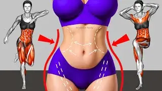 🔥30-MINUTE Exercise to Lose Belly Fat & Get a Slim Waist🔥30-Exercises to Shrink Stomach Fat Fast