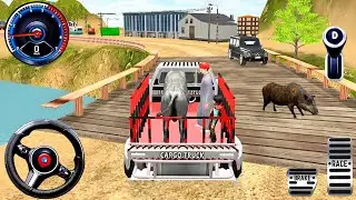 Farm Animal Cargo Truck Driving Game 3D - Animal Transporter Cargo Truck 2024 - Android iOS Gameplay