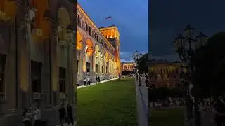 Republic square in the heart of Yerevan. #city #yerevan