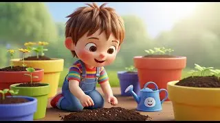 Little Garden Grow Up Song | Fun Gardening & Nature Song for Kids, Nursery Rhymes & Toddler