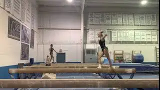 Riley Himes Training Video- Back Handspring Layout Stepout