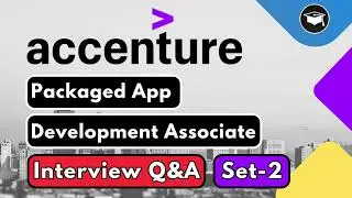 Interview Q&A (SET- 2) | Packaged App Development Associate | Accenture Freshers Hiring