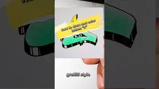 how to draw graffiti 