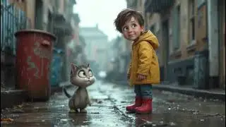 AI Cat Video with Emotions 😿 | Funny + Sad + Healing Story | Watch Till End!#AICatVideo #shorts