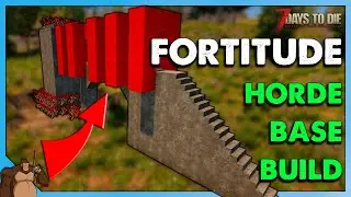 7 Days to Die Alpha 19 Horde Base - Fortitude Build