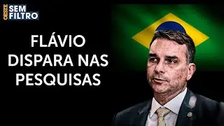 Lula desaba nas pesquisas e Flávio Bolsonaro empata com petista em eventual 2º turno
