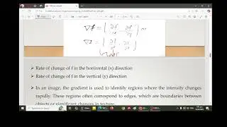 Gradient Method & Robert Operator Explained | Partial Derivatives in Image Processing