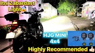 Best HJG Fog Lights 4x4 Mini With Harnesses Wiring | Iske Aage Sari Light Fail👎🏻 | #hjg #diy #re